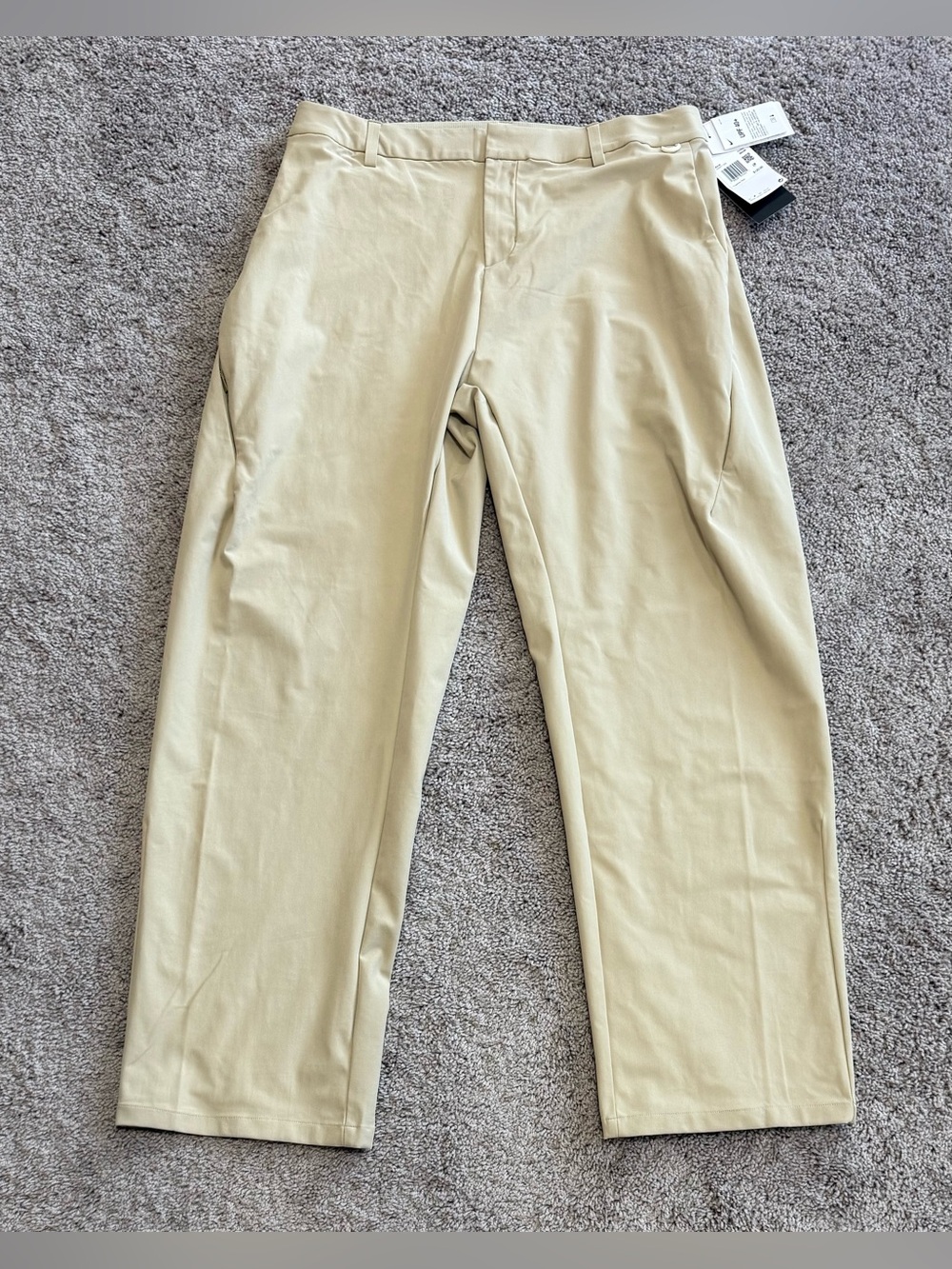 Nike 24.7 PerfectStretch UV Loose-Fit Pants Khaki HV0377-253 Mens Size 34x34